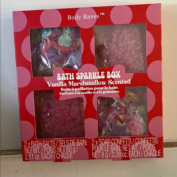 BODY RAVES NIB BATH SPARKLE GIFT SET - Picture 5 of 7
